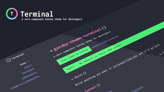 gatsby-theme-terminal