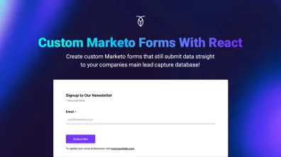 How to Create Custom Marketo Forms With React